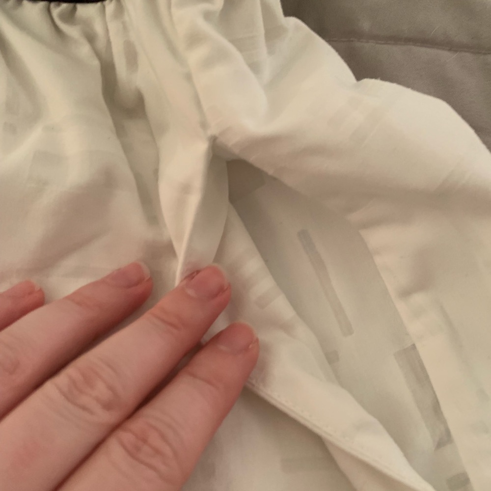 Club Monaco skirt w. pockets eggshell white Sz: XS - Picture 3 of 4